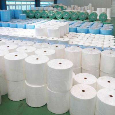 spunbond SS and SMS nonwoven fabric 25g 70g 150g for protective garment bed sheet